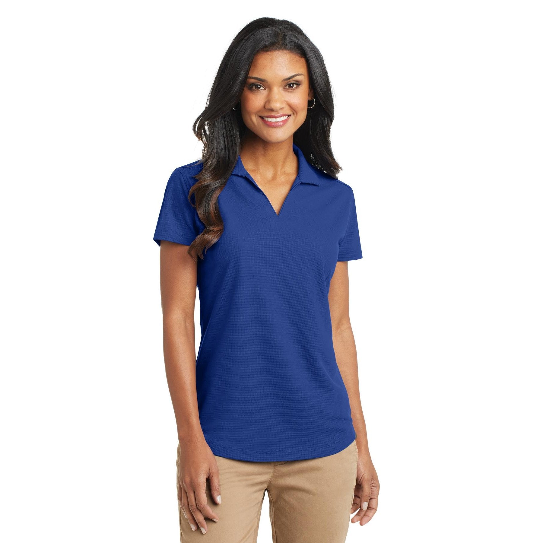 Port Authority-Port Authority® Women's Dry Zone® Grid Polo. L572-MedTech-9